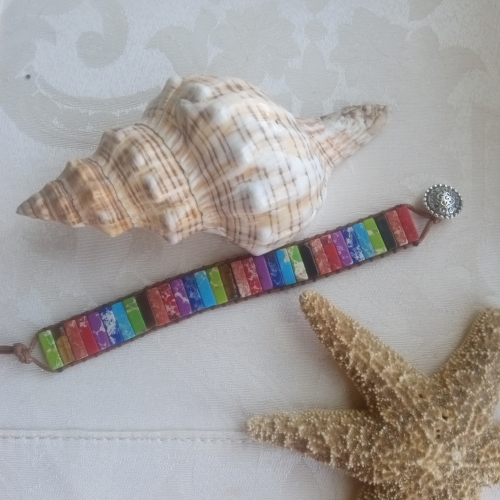 Multi gemstone bracelet